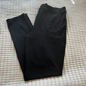 Women’s Black Stretch Slacks Skinny Leg Pants Size 31 XXL